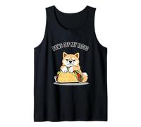 Shiba Inu Taco Lover Tee - Divertente cane "Paws Off My Tacos" Canotta