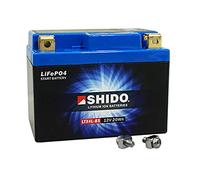Shido ltx4l-bs Lion - s- ioni di litio ricaricabile-blue