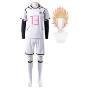 Shidou Ryuusei Costume Cosplay Shidou Ryuusei Anime Costume - N° 13 Tuta da calcio con pantaloncini Kit Calzini Vestito per Halloween Dress Up Costume
