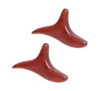 SHIDXIB 2Pcs Thai Reflexology Master mano piede sollievo dallo stress ergonomico ala massaggiatore in legno SPA terapia strumento vibrante strumenti di massaggio artigianato in legno