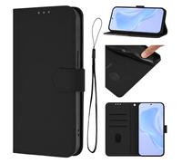 SHIEID Cover per Oukitel C60, Flip Caso in PU Pelle Premium Portafoglio Custodia per Oukitel C60 [Stand Supporto]+[Slot per Scheda]-Nero