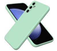 SHIEID Cover per Samsung Galaxy A55 5G, Custodia in TPU Tinta Unita, Case in Silicone Morbido, Custodia in gomma antiurto sottile Cover per Samsung Galaxy A55 5G-Verde