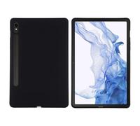 SHIEID Cover per Samsung Galaxy Tab S9 FE 10.9", Custodia in TPU Tinta Unita, Case in Silicone Morbido, Custodia in gomma antiurto sottile Cover per Samsung Galaxy Tab S9 FE 10.9"-Nero