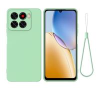 SHIEID Cover per ZTE Blade A56, Custodia in TPU Tinta Unita, Case in Silicone Morbido, Custodia in gomma antiurto sottile Cover per ZTE Blade A56-Verde