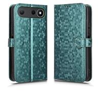 SHIEID Custodia per Tecno Spark 50 5G, Flip motivo dipinto Cover a Libro Tecno Spark 50 5G, [Slot per Scheda] [Funzione di Supporto] Premium Pelle PU Portafoglio Slot-Verde