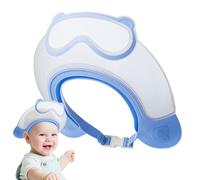 SHIELD BAMBINA PACCIA - Capo Doccia Regolabile Impermeabile Per Bambini E Bambini | Cappello Da Bagno In Silicone Morbido, Visiera Di Shampoo Per La Protezione Agli Occhi Per Ragazzi, Lavandino Lavare