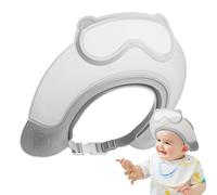 SHIELD BAMBINA PACCIA - Capo Doccia Regolabile Impermeabile Per Bambini E Bambini | Cappello Da Bagno In Silicone Morbido, Visiera Di Shampoo Per La Protezione Agli Occhi Per Ragazzi, Lavandino Lavare