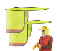 SHIELD SUN SUND HAT - FONDA NECCHE VISURA CHE VISTA | Necks Shade Sun Copertina di riferimento da sole a collo piena | Tessuto di filato a bassa elasticizzazione, accessori per visite per le vis