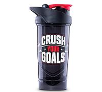 Shieldmixer Hero Pro Classic Shaker for Whey Protein Shakes and Pre Workout, BPA Free, 700 ml, Crush Your Goals