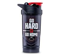 Shieldmixer Hero Pro Classic Shaker for Whey Protein Shakes and Pre Workout, BPA Free, 700 ml, Go Hard or Go Home