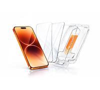 ShieldProTech Pellicola protettiva per iPhone 17 (confezione da 3) - Vetro temperato di alta qualità, durezza 9H, senza bolle, resistente ai graffi, chiarezza Ultra HD, anti-impronte, facile guida di