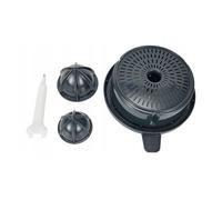 Shienfir Pratico spremiagrumi accessori sostenibili 4 pezzi set manuale per Bimby Tm5/tm6 Uso lavabile in lavastoviglie Facile da installare Sostituzione grigio