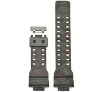 Shieranlee 16mm Cinturino Compatibile con Casio G-Shock GA-110 GA-100 GD-100 Men Sports Waterproof Replacement Bracelet Band Strap