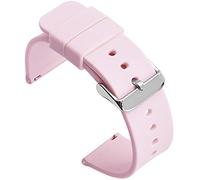 Shieranlee 18MM Cinturino Sgancio Rapido Ricambio per Fossil Q Huawei Fit, Michael Kors Runway, Ticwatch C2 Rose Gold; Withings/Nokia Activité Pop, Steel, Steel HR 36mm