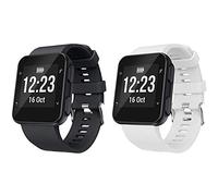 Shieranlee Band Compatibile con Garmin Forerunner 35,Regolabili Ricambio Morbido Silicone Sportivo Cinturini per Garmin Forerunner 35 Smart Watch, Fit 5.11-9.05 inch (130mm-230mm) Wrist