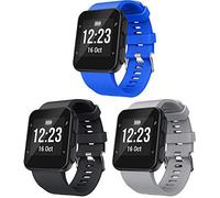 Shieranlee Band Compatibile con Garmin Forerunner 35,Regolabili Ricambio Morbido Silicone Sportivo Cinturini per Garmin Forerunner 35 Smart Watch, Fit 5.11-9.05 inch (130mm-230mm) Wrist