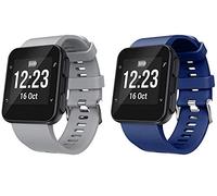 Shieranlee Band Compatibile con Garmin Forerunner 35,Regolabili Ricambio Morbido Silicone Sportivo Cinturini per Garmin Forerunner 35 Smart Watch, Fit 5.11-9.05 inch (130mm-230mm) Wrist