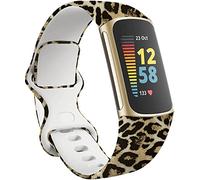 Shieranlee Charge 6 Cinturino,Silicone Cinturini di Ricambio in Sportivi Braccialetti Compatibili con Fitbit Charge 5