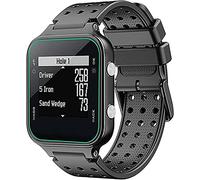 Shieranlee Cinturino Compatibile con Garmin Approach S20 Cinturino/Approach S5 /Approach S6 /Forerunner 220 230 235 630 620 735 Silicone Watchbands