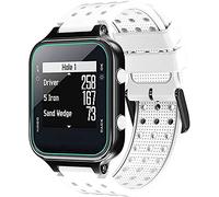 Shieranlee Cinturino Compatibile con Garmin Approach S20 Cinturino/Approach S5 /Approach S6 /Forerunner 220 230 235 630 620 735 Silicone Watchbands