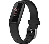 Shieranlee Cinturino di Ricambio Compatibile con Fitbit Luxe Activity Tracker - Braccialetti QuickFit in Silicone di Alta qualità,Taglia Larga