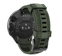Shieranlee - Cinturino di ricambio per orologio Suunto 9, in morbido silicone, compatibile con Suunto 9 GPS Baro, per uomo e donna