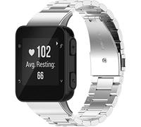 Shieranlee Cinturino in metallo compatibile con Garmin Forerunner 35 Strap/Garmin Approach S10 cinturino, di ricambio in acciaio INOX per Forerunner 35/Garmin Approach S10 Golf Watch