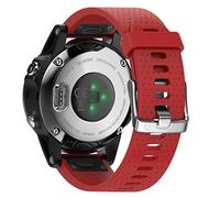 Shieranlee Cinturino Morbido di Ricambio in Silicone per Garmin Fenix 5S/6S/7S, Fenix 5S Plus/6S PRO/7S Solar/7S Sapphire Solar