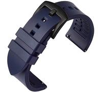 Shieranlee Cinturino per Orologio Sportivo, Cinturino sostitutivo per Cinturino dell'orologio a sgancio rapido in Gomma fluorurata FKM per Orologio Sportivo 19mm 20mm 21mm 22mm 24mm for Men Women