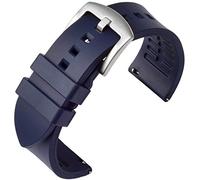 Shieranlee Cinturino per Orologio Sportivo, Cinturino sostitutivo per Cinturino dell'orologio a sgancio rapido in Gomma fluorurata FKM per Orologio Sportivo 19mm 20mm 21mm 22mm 24mm for Men Women