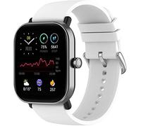 Shieranlee Compatibile con Amazfit GTS 2mini Cinturino,Amazfit GTS2 Cinturino,Amazfit GTS2E Cinturino, Amazfit BIP Cinturino, 20mm in Morbido Silicone per AGPTEK,Blackview BV-ID205G,BV-X2,ASWEE