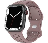 Shieranlee Compatibile con Apple Watch Strap 45mm 44mm 42mm 49mm, SoftCinghie di Ricambio per Cinturini Sportivi in Silicone for Apple Watch Ultra, iWatch Strap Series 8 7 6 5 4 3 2 1 SE