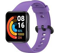 Shieranlee Compatibile con Redmi Watch 2 Cinturino, Cinturini Silicone Braccialetto Polso Band per Xiaomi Redmi Watch 2 /Xiaomi Redmi Watch 2 Lite Accessories+ Due pellicole protettive offerte