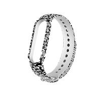 Shieranlee Compatibile con Xiaomi Mi Band 5 Smart Strap ， Cinturini di Ricambio in Silicone per Xiaomi Mi Band 5 Smart Bracelet Cinturino Display A Colori NFC