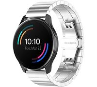 Shieranlee Compatibile con YAMAY SW022,Imilab kw66, haylou RT LS05S Cinturino,22MM di Ricambio in Acciaio per Gear S3 Frontier/Classic, Galaxy 46mm,Huawei GT/Honor Magic,Ticwatch PRO, One Plus