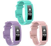 Shieranlee Compatibile per Fitbit Ace 2 Bands for Kids 6+, Soft Silicone Band Cinturino Watch Band Repalcement Strap, Colorful Sport Wristbands for Fitbit Ace 2/ Inspire HR for Boys Girls
