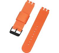 Shieranlee Compatible con Swatch strap(17mm 19mm 20mm 22mm),Morbido Ricambio Sportivi Nylon Band con Chiusura Regolabile