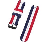 Shieranlee Compatible con Swatch strap(17mm 19mm 20mm 22mm),Morbido Ricambio Sportivi Nylon Band con Chiusura Regolabile