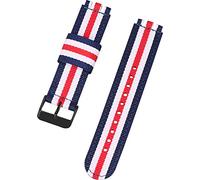 Shieranlee Compatible con Swatch strap(17mm 19mm 20mm 22mm),Morbido Ricambio Sportivi Nylon Band con Chiusura Regolabile