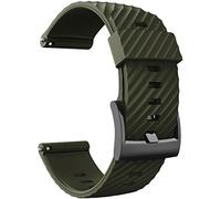 Shieranlee Compatible with Suunto 9 Spartan/Suunto 7 Cinturino, 24MM Silicone Sport Cinturino Fitness per Suunto 9/Suunto D5/Suunto Spartan Sport Wrist HR/Suunto 9 Titanium