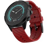 Shieranlee Compatible with Suunto 9 Spartan/Suunto 7 Cinturino, 24MM Silicone Sport Cinturino Fitness per Suunto 9/Suunto D5/Suunto Spartan Sport Wrist HR/Suunto 9 Titanium