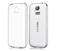 Shieranlee Custodia per Nokia 130,Cover Case Bumper Caso Trasparente Crystal Clear Silicone Gel per Nokia 130 SIM-Free Mobile Phone (2017 Edition)