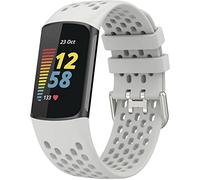 Shieranlee Fitbit Charge 6 Strap,Cinturino di Ricambio Compatibile con Orologio Fitbit Charge 5, Charge 6in Silicone, Resistente alla Caduta