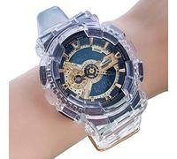 Shieranlee Replacement Watch di Silicone Sportivo Cinturini Compatibile per Casio Mens G-Shock GA-100/GA-110/GA-120/GA-140