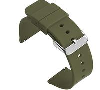 Shieranlee Silicone 16MM Cinturino Sgancio Rapido Ricambio per for Fossil Q Accomplice,Carlie, Harper, Neely; Moto 360 2nd Gen Women's 42mm,Huawei B5