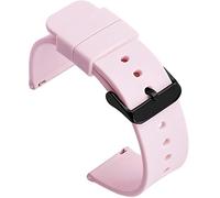 Shieranlee Silicone 16MM Cinturino Sgancio Rapido Ricambio per for Fossil Q Accomplice,Carlie, Harper, Neely; Moto 360 2nd Gen Women's 42mm,Huawei B5