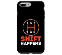 Shift Happens - Divertenti appassionati di auto umoristiche Custodia per iPhone 7 Plus/8 Plus