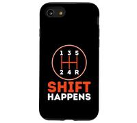 Shift Happens - Divertenti appassionati di auto umoristiche Custodia per iPhone SE (2020) / 7/8
