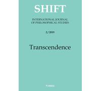 Shift. International journal of philosophical studies. Transcendence (2019) (Vol