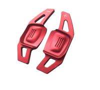 Shift Paddle Volante Auto Compatibile Con Amarok Per Voyage 2017-2022 Per Crossfox 2015-2018 Per Fox 2015-2022 Volante Paddle Estensione Copertura Del Cambio(Red)